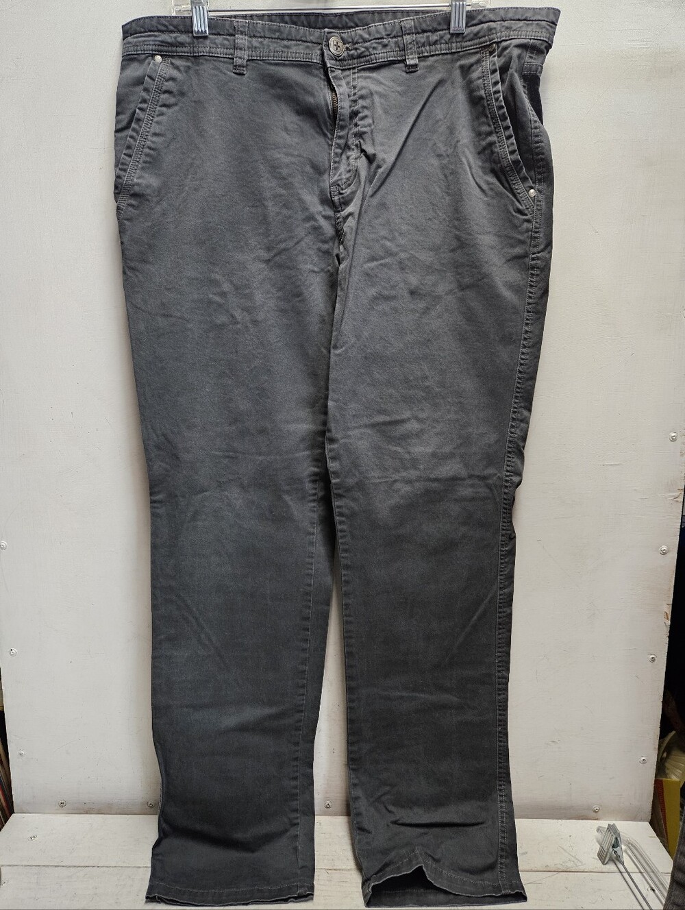 SWISS TECH Mens Grey 36x34 Lightweight Tech Hiking Pants Outdoor Gear